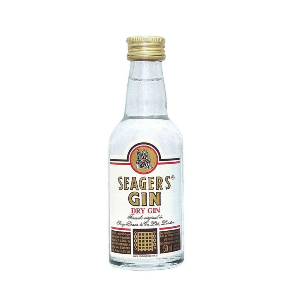 Gin Nacional Seagers Miniatura 50ml