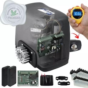 Kit 1 Motor Rossi Dz Nano Turbo 3m Crem 3 Control 600kg