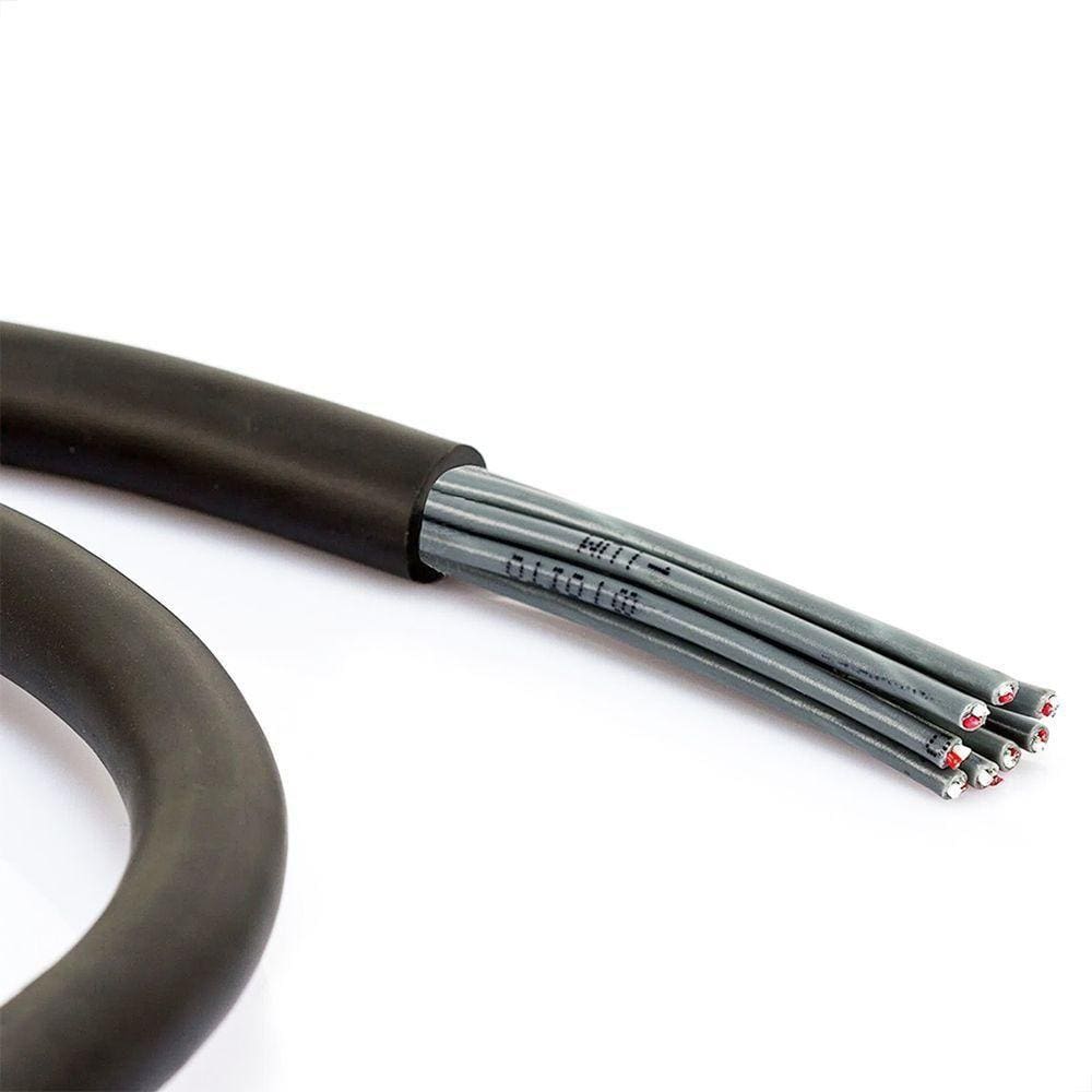 Multicabo Espaguetado Flexível 8 Vias - 15 Metros