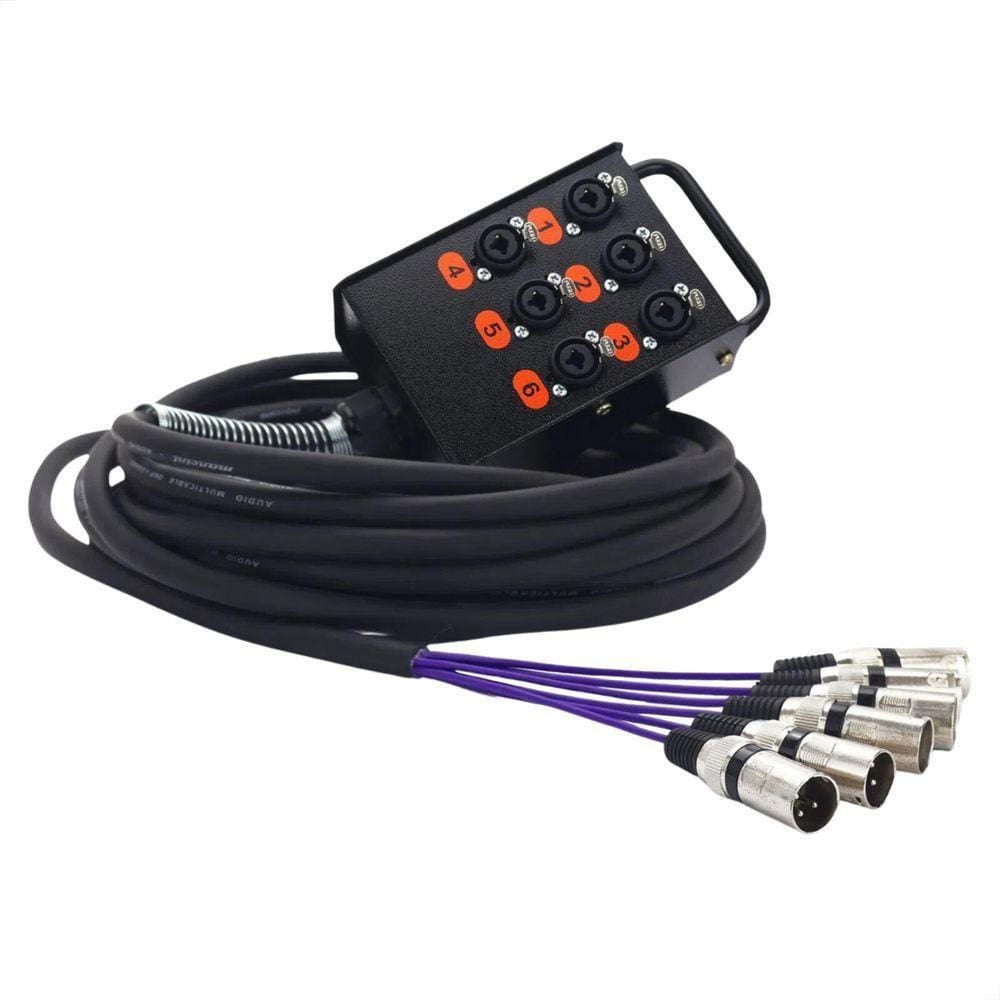 Medusa 6 Vias Com Conectores Combo - 4 Metros