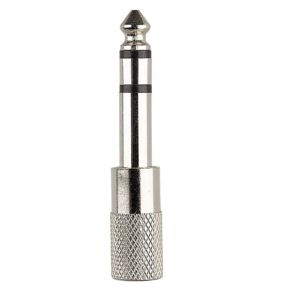 Adaptador Plug P10 Jack Niquelado Estéreo