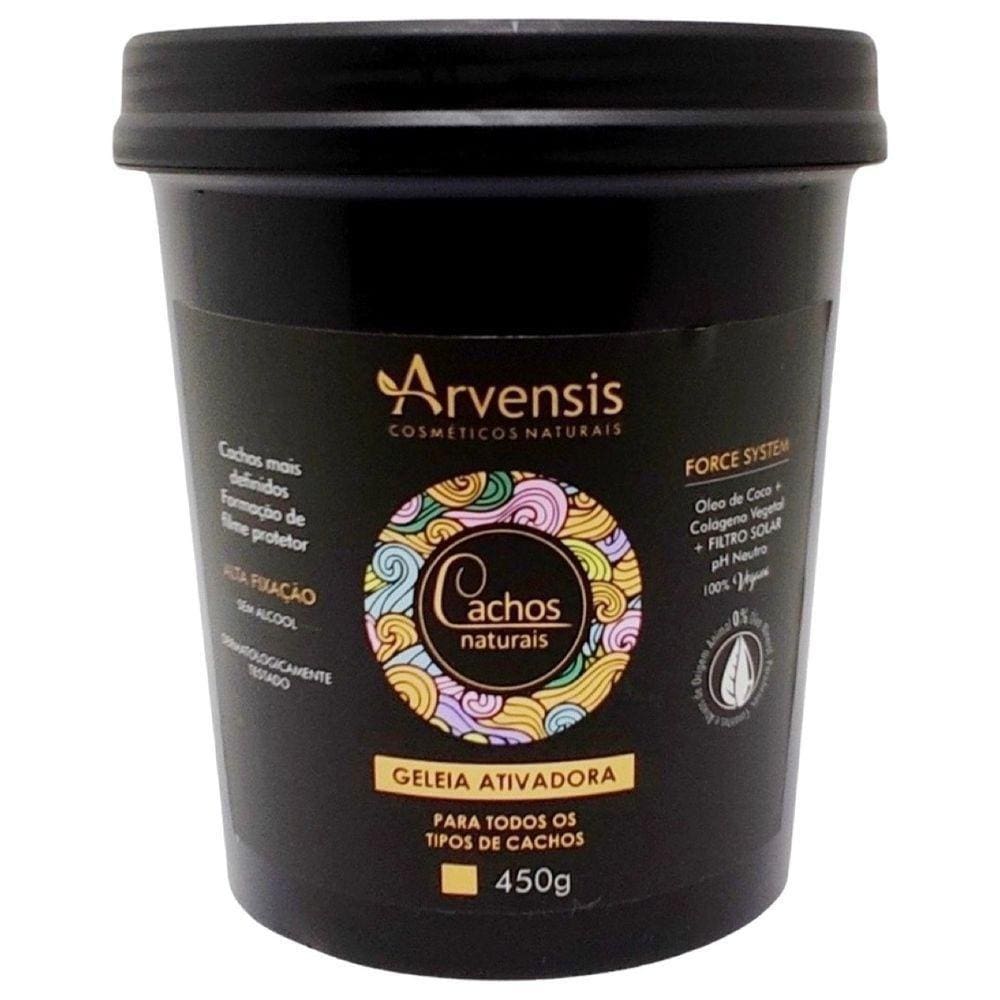 Geleia Ativadora De Cachos Arvensis Alta Fixação 450g