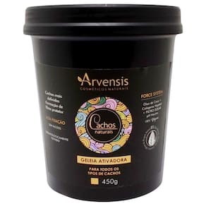 Geleia Ativadora De Cachos Arvensis Alta Fixação 450g