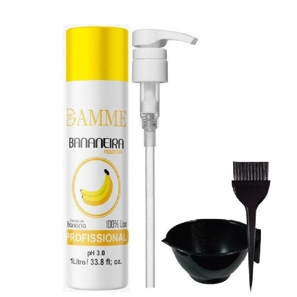 Progressiva Bananeira Damme Sun Gold 1000ml + Kit Aplicação