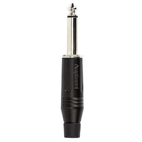 Plug P10 Mono, Black Acpm-gb - Amphenol