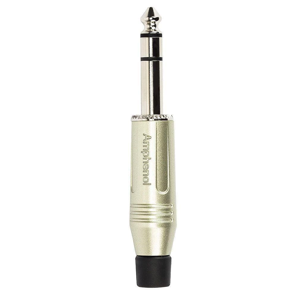 Plug P10 Estereo, Acps-gn Metal - Amphenol