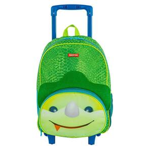 Mochila de Rodinhas Média Sestini Kids X Dino 3 Colorido