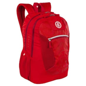 Mochila Escolar de Costas Sestini Internacional X01 Vermelho