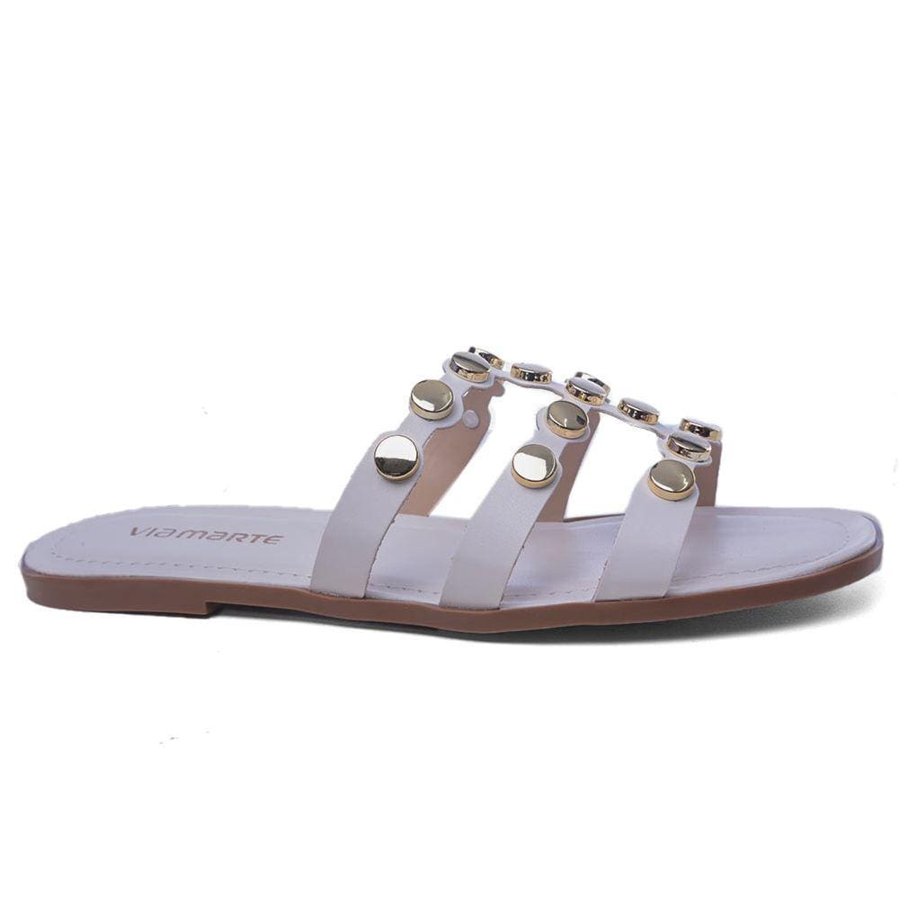 Chinelo Via Marte Feminino 23-20608 Branco