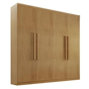 Guarda Roupa Solteiro 100% MDF 3 Gavetas - Império-Naturale - Móveis Rufato