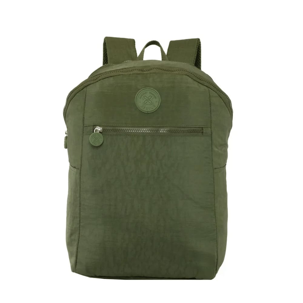 Mochila Trendy Verde Militar Volta as Aulas 16" Xeryus