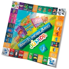 Jogo De Tabuleiro Banco Imobiliário Júnior - Estrela