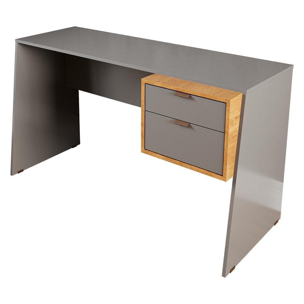 Escrivaninha Versa Mesa Para Computador Com 2 Gavetas