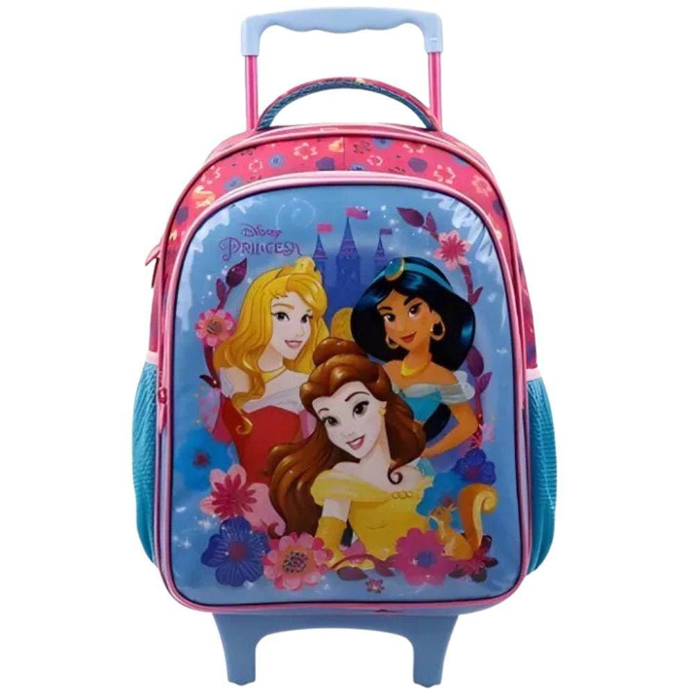 Mochila Escolar Com Rodas Personagem Princesa Y Nº16 Xeryus | Tamanho G | Mala com Rodas | Ref 11570