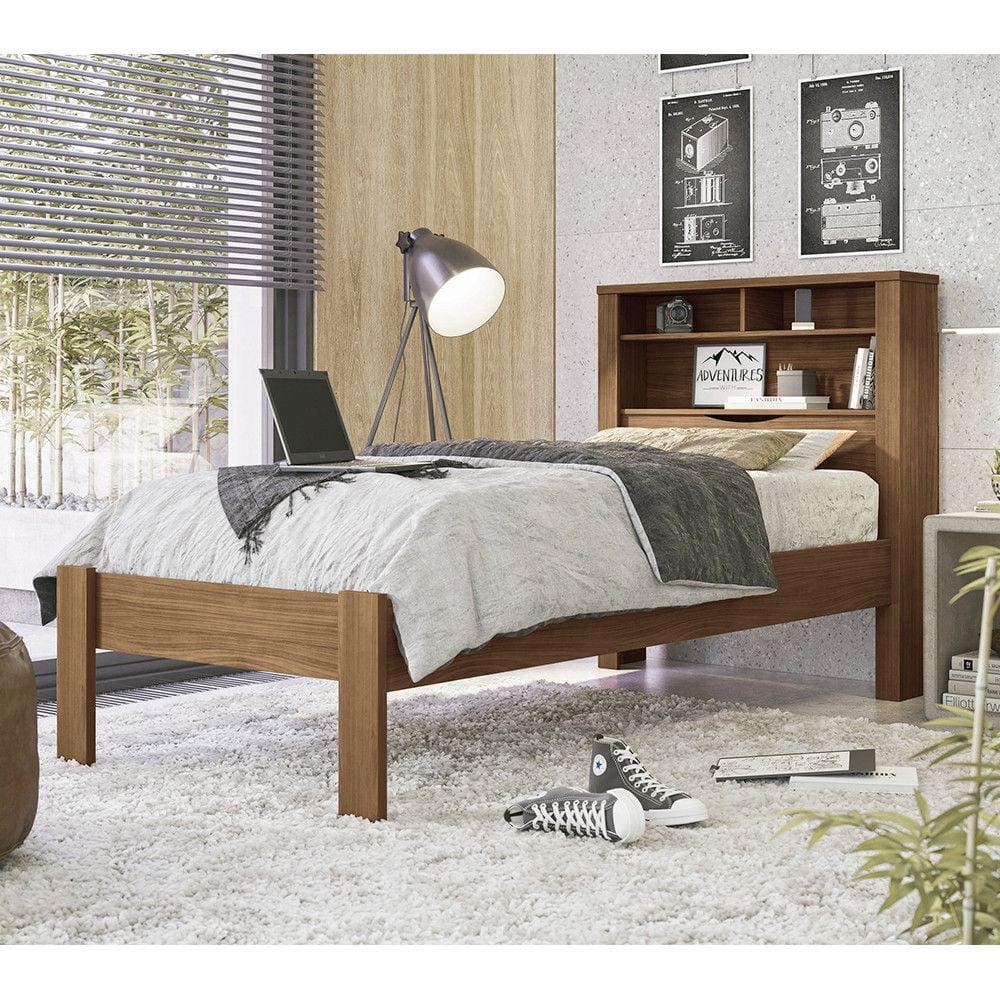 Cama De Solteiro Com Baú