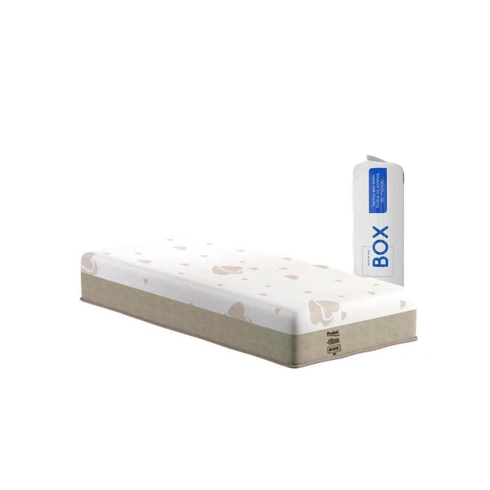 Colchão Solteiro Enrolado a Vácuo de Espuma Ultra Gel Night and Day Clean BP Bed In Bag (88x188x25) - Probel