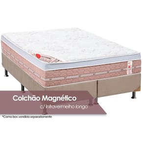 Colchão King Magnético  c/  Niponpedic Molas Tecnopedic (193x203x31) - Castor