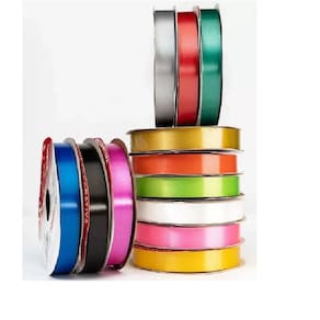 Kit Fitilho 10m cada 10 Rolos Fita Festas Decoração Carnaval