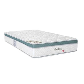 Colchão Viúva Molas Ensacadas MasterPocket Meditare Euro Pillow (108X198X29) - Herval