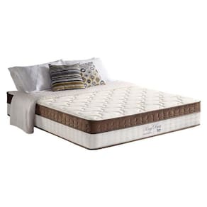 Colchão Casal Molas Ensacadas MasterPocket King Best Euro Pillow Brown (138x188x28) - Anjos