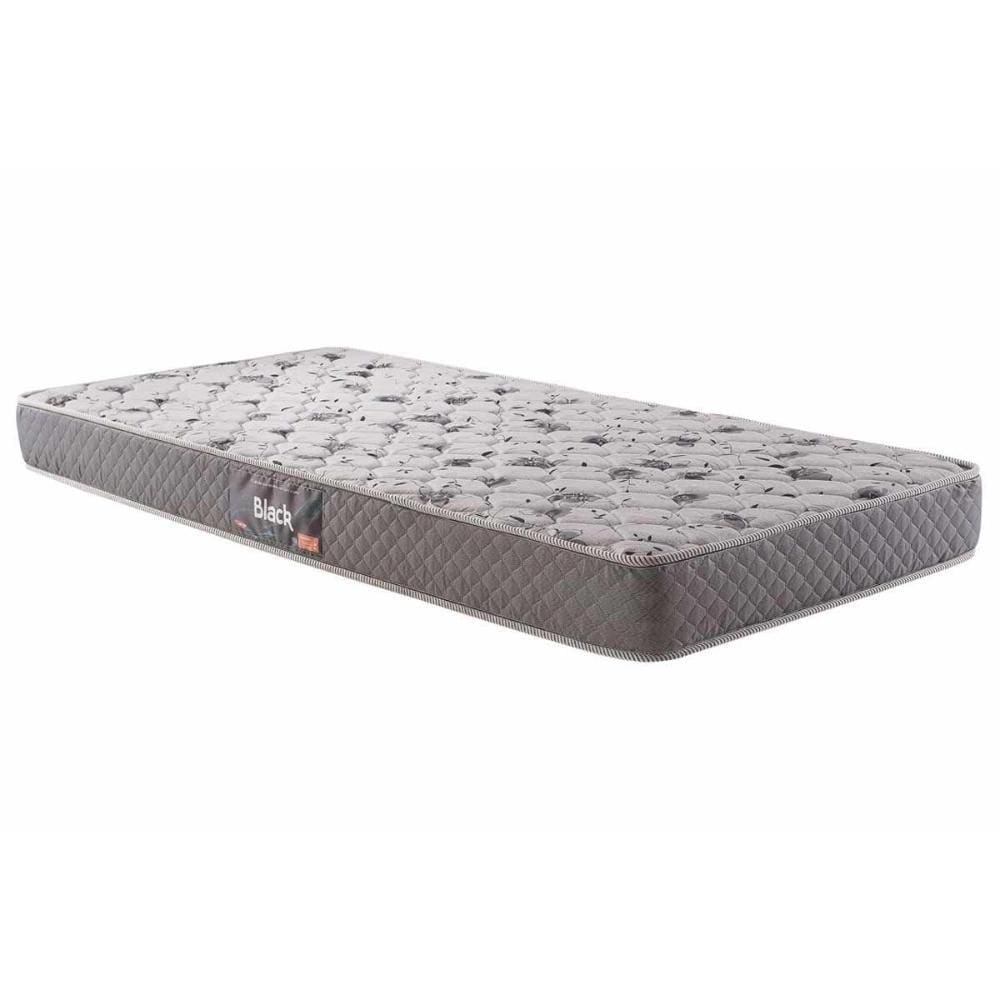 Colchão Solteiro Espuma Compact AG 65 / D28 /  Black Double Face (78x188x20) - Herval