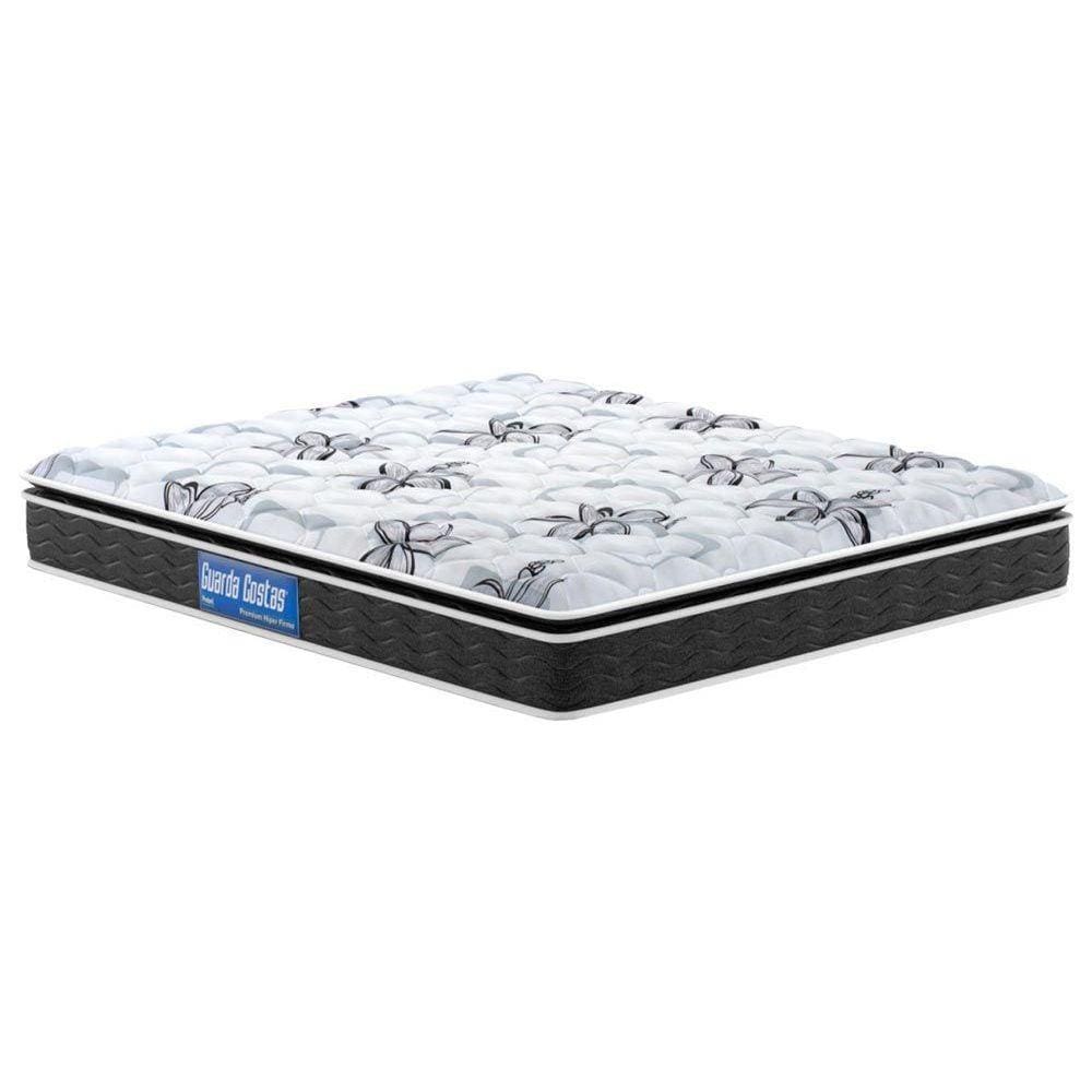Colchão Casal Espuma D40 /20 Guarda Costas Premium Hiper Firme Pillow Top Black (138x188x24) - Probel