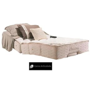 Colchão Twin Size-- 100x200x23 Magnético c/Vibro Massagem Ensacadas MasterPocket MH 1430 Dreams c/ (Twin Size-- 100x200x23) - Herval