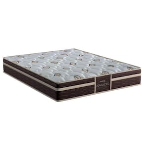 Colchão Queen D33 / EP / Anatômico Firmepedic ProDormir Advanced Tech1500 Plus Euro Pillow Brown (158x198x24) - Probel