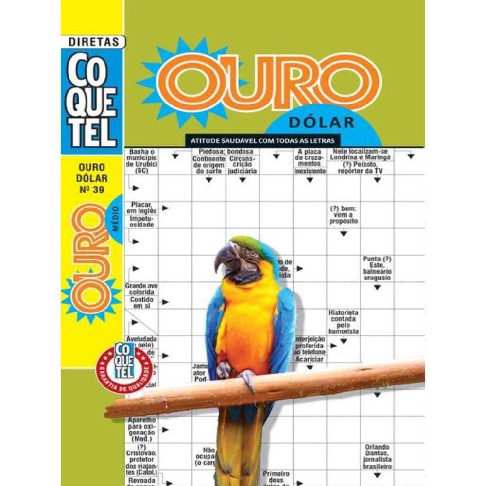 Livro Coquetel Ouro Dólar Nível Médio Ed 39