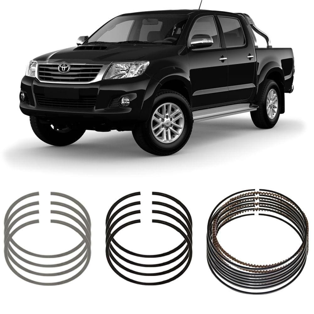 Jogo Anel Segmento STD Hilux 3.0 16V 2012 a 2015 Diesel