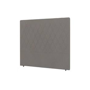 Painel de Cama Box Estofada Solteiro Camponesa Plus Camurca - Simbal