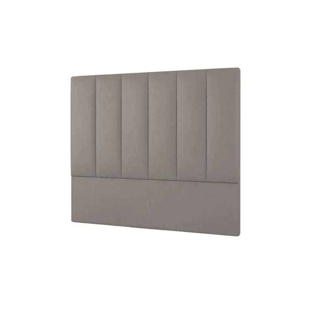 Painel de Cama Box Estofada Solteiro Cintra Plus Camurca - Simbal