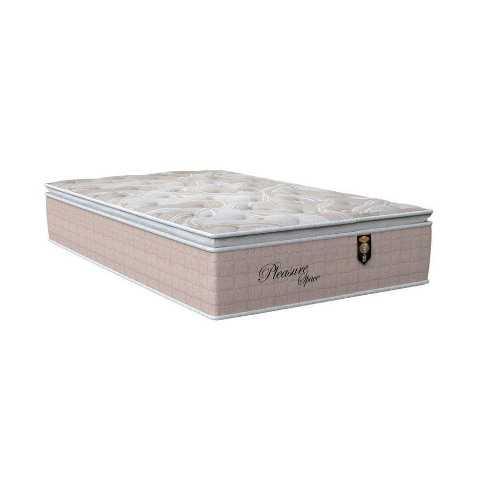 Colchão Solteiro Molas MasterPocket Ensacadas Pleasure Space Pillow Top (88x188x33) - Orthoflex