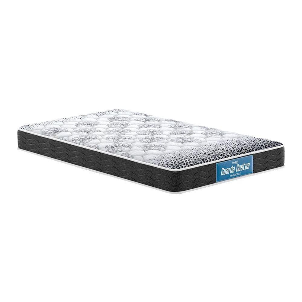 Colchão Solteiro Espuma D28  / EP Anatômico Guarda Costas Firmepedic Prómiddle Double Face Black (88x188x26) - Probel