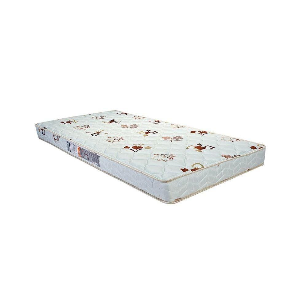 Colchão Solteiro Espuma D23  Roland Garros Floral (78x188x14) - Luckspuma
