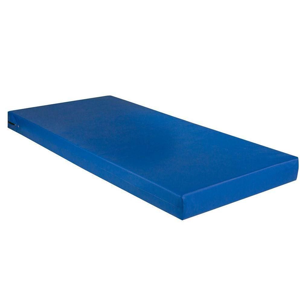 Colchão Solteiro Hospitalar  Impermeável Espuma D28 Comfortpedic Line Napa Azul (78x188x14) - Orthoflex