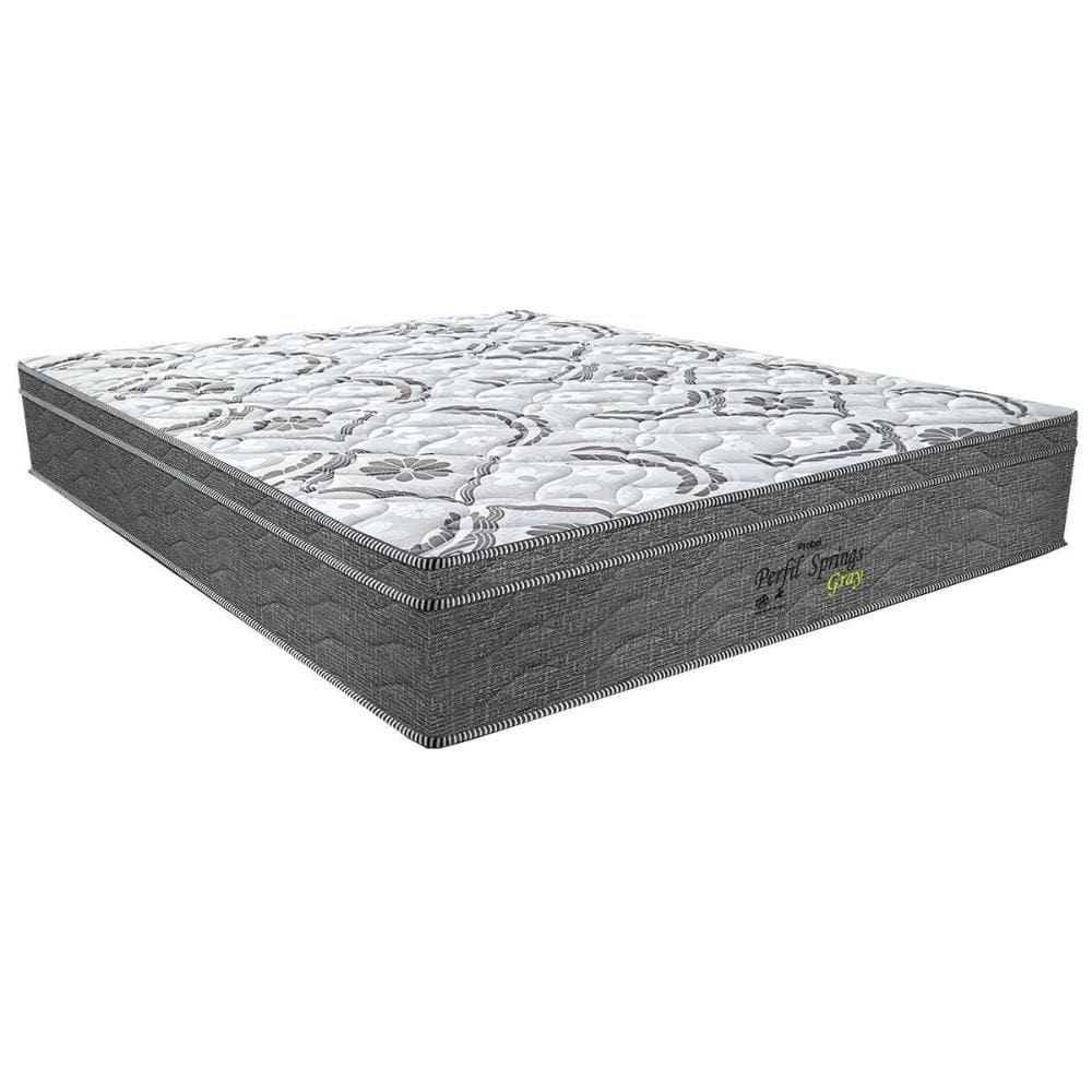 Colchão Casal Molas Ensacadas  MasterPocket Perfil Springs Euro Pillow Gray (138x188x30) - Probel
