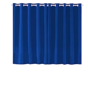 Cortina Microfibra 2,00M X 1,60M - Azul Royal