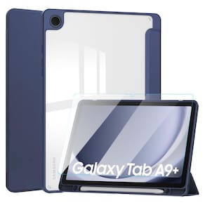 Capa Case Com Slot + Vidro Para Tablet Samsung A9+ 11 X210