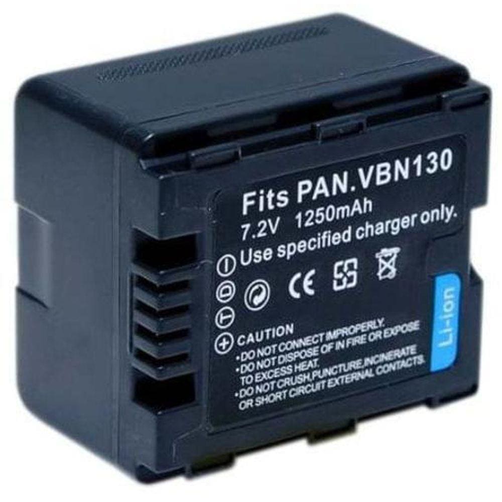 Bateria Vw-Vbn130 / Vbn130 Para Filmadoras Panasonic