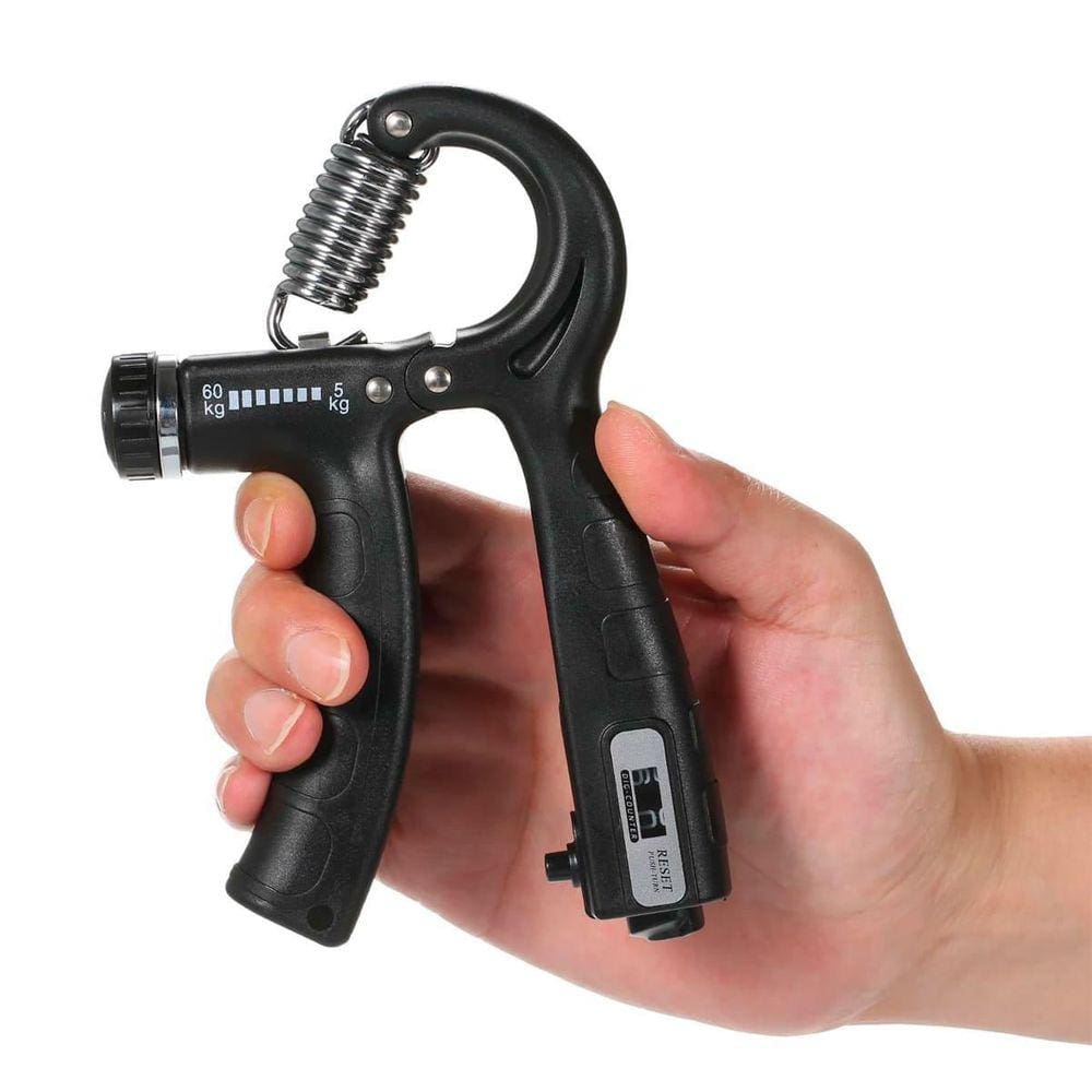 Hand Grip Azul Defina Seu Braço Ajuste De 5 A 60Kg Contador