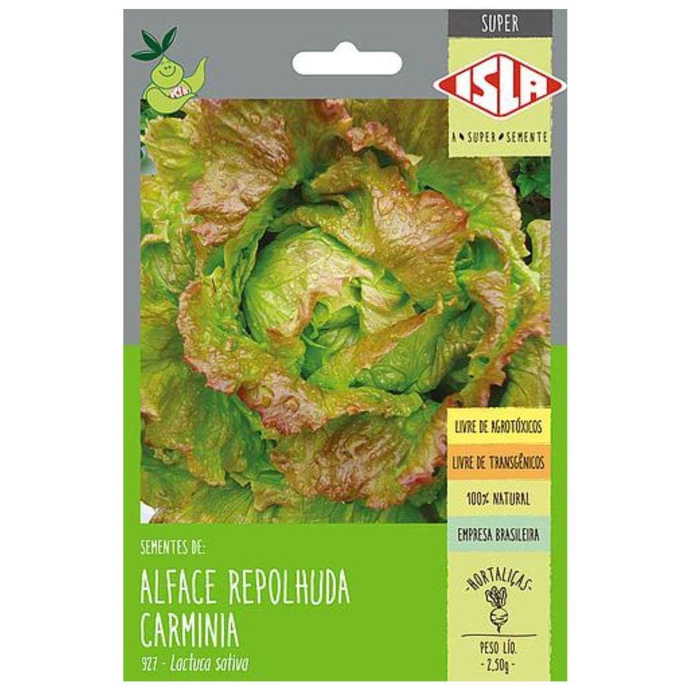 Sementes de Alface Repolhuda Carminia Super ISLA