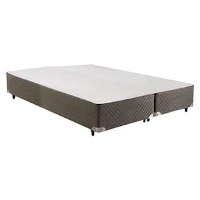 Cama Box Base King -193x203x28 Velvet Gray (King -193x203x28) - Herval