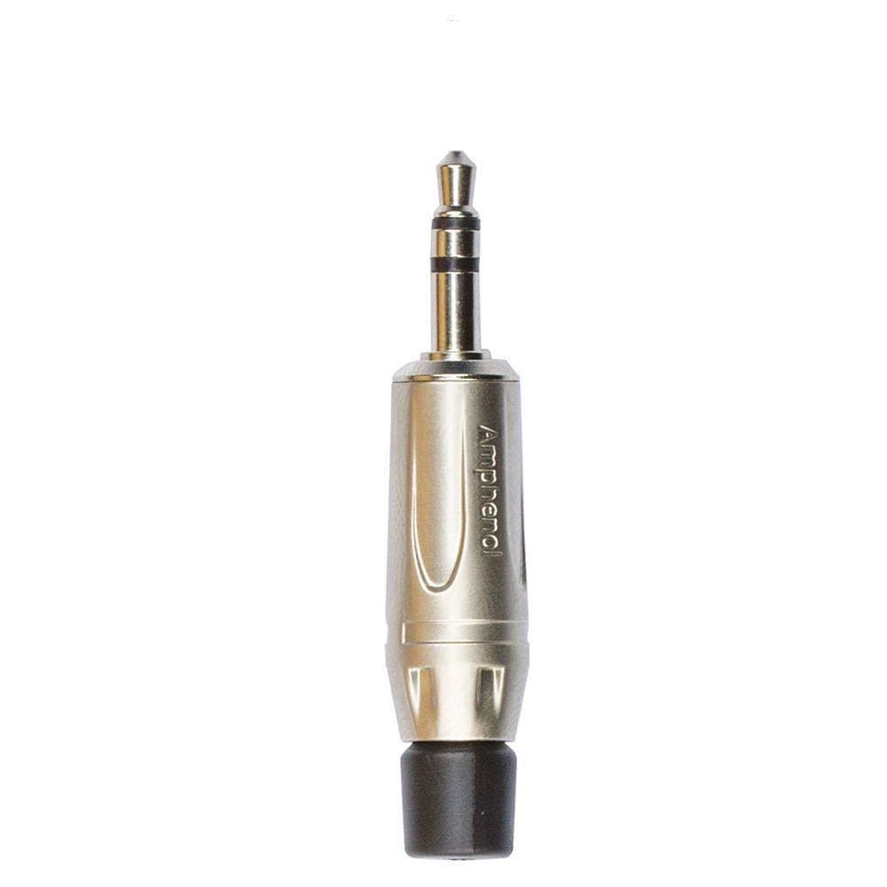 Plug P2 Estereo, Ks3p, 3.5mm Str, Metal - Amphenol