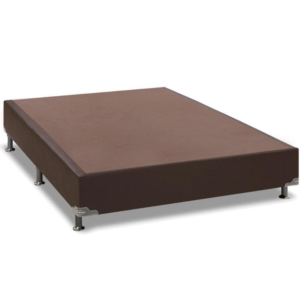 Cama Box Base Viúva Americana Courano Brown (128x188x23) - Ortobom