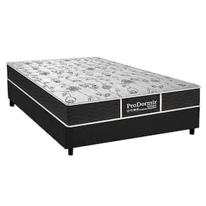 Cama Box Casal: Colchão Molas Probel Prolastic Sleep + Base CRC Suede Gray(138x188)