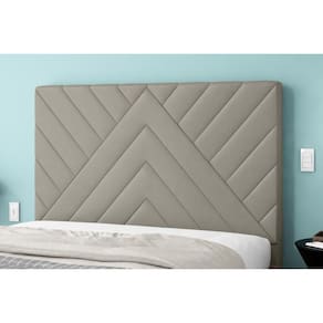 Painel de Cama Box Estofada Casal Sky Plus Camurca - Simbal