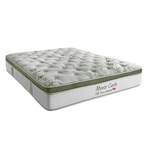 Colchão Queen Molas MasterPocket Ensacadas Visco Monte Carlo Euro Pillow (158x198x33) - Herval