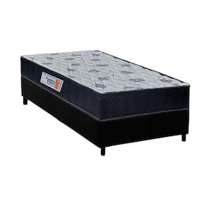 Cama Box Solteiro: Colchão Ortopédico Orthoflex Foggia Sogni Unic Face Pillow Top + Base CRC Camurça Black(88x188)
