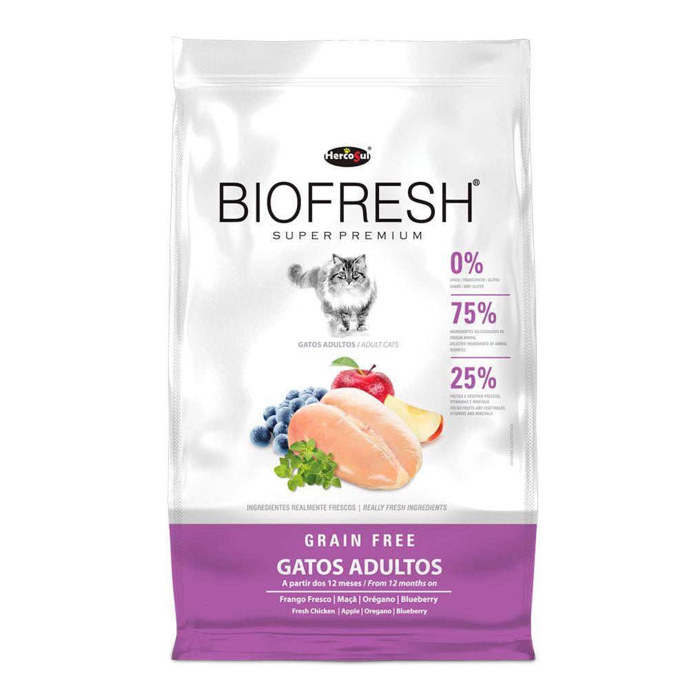Ração Gatos Biofresh Adultos Frango 1,5kg